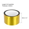 Unique Bargains Self-Adhesive Gap Sealing Metalized Tape for Graphic Art - 2 of 4