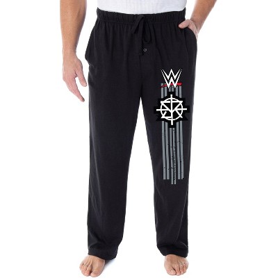 Wwe Adult Seth Rollins Symbol Character Loungewear Sleep Pajama