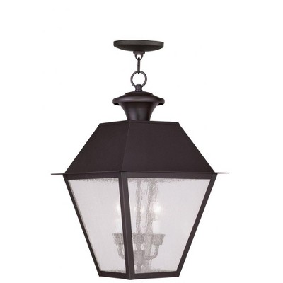 Livex Lighting Mansfield 3 - Light Pendant in  Bronze