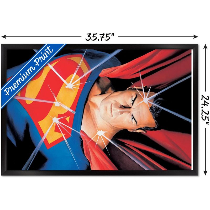Trends International DC Comics - Superman - Portrait Framed Wall Poster Prints, 3 of 7