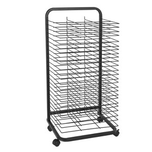Art Drying Rack, 16 Removable Shelves Art Storage, Paint Drying Rack for Art Supplies, Painting Stand, Art Storage Rack with Lockable Wheels - 1 of 4