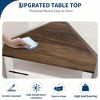 Floor Corner Cabinet, Small Freestanding Bathroom Cabinet, Space Saver Coffee Bar Cabinet, Narrow Kitchen Pantry Cabinet for Living Room Bathroom - 3 of 4