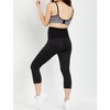 Motherhood Maternity | Secret Fit Belly Cool Performance Cropped Maternity Leggings - image 3 of 4