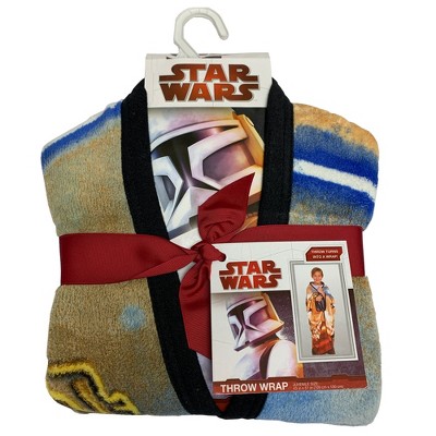 star wars plush blanket