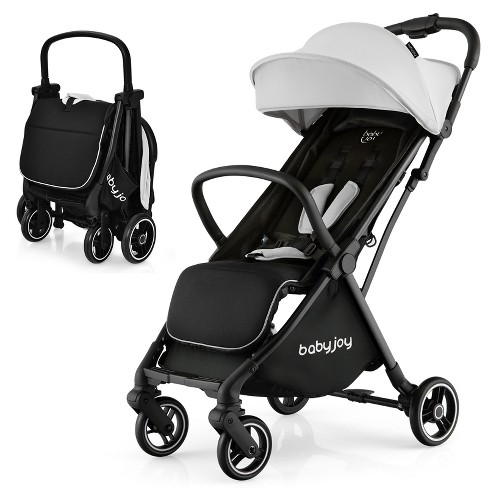 Infans Portable Baby Stroller One-Hand Fold Pushchair W/ Aluminum Frame Grey - image 1 of 4