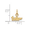 Black Bow Jewelry 14k Yellow Gold South Florida Bulls NCAA Extra Small Pendant - 2 of 3