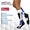 Bison Life Over The Calf Graduated Compression Socks for Women & Men, Anti-fatigue (15-20 mm/Hg),  5 Pairs - 3 of 4