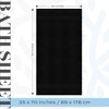 White Classic Luxury 100% Huge Cotton Bath Sheets Set of 2 - 35x70" - 3 of 4