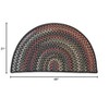 Colonial Mills Wayland Slice Area Rug - Green 31"x46" - 2 of 2