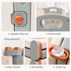 Infans Baby Playpen, 14-Panel Foldable Kids Safety Activity Center Playard w/Locking Gate, Non-Slip Rubber Bases, Adjustable Shape, Portable Design - 4 of 4