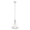 Hunter Fans 10" Van Nuys Pendant Light Brushed Nickel Finish - Industrial Glamour with Adjustable Height and Dimmable Feature - 4 of 4