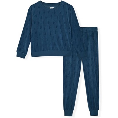 Sleep On It Boys 2-Piece Velour Pajama Set