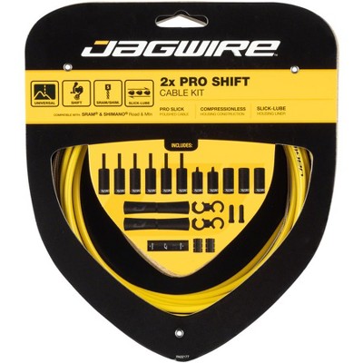 Jagwire Pro Shift Kit Road/Mountain SRAM/Shimano, Yellow