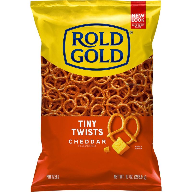 Rold Gold Cheddar Flavored Tiny Twists Pretzels - 10.0oz, 1 of 6