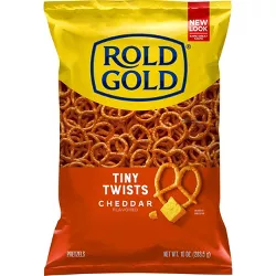 Rold Gold Cheddar Flavored Tiny Twists Pretzels - 10.0oz