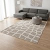 HomeRoots 8' X 11' Gray And Ivory Cobblestone Area Rug - 2 of 4