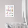 Wynwood Studio 15"x21" ABCs Cute Education and Office Framed Art Print : Modern Typography, Preschoolers, Digital Art, White Frame - 4 of 4