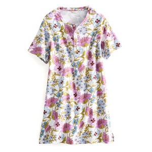 Vera Bradley Women's Outlet Cotton Henley Night Dress - 1 of 1