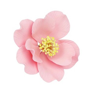 O'Creme Pink Belgian Bloom Gumpaste Flowers - Set of 3 - 1 of 2