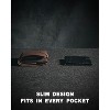 Mens-Wallet-Slim-Leather-RFID Blocking Wallet for Men Minimalist Bifold Credit Card Holder - 4 of 4