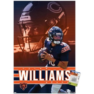 Trends International NFL Chicago Bears - Caleb Williams 24 Unframed Wall Poster Prints - 1 of 4