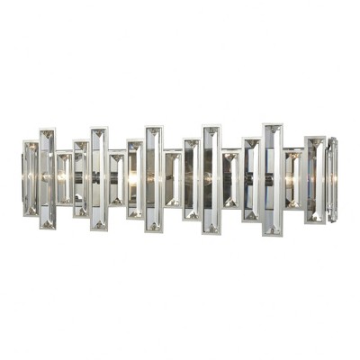 Elk Home Crystal Heights 4 - Light Vanity in  Polished Chrome