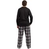 #FollowMe Mens Thermal Henley Pajama Set with Polar Fleece Pants  Warm, Comfy Sleepwear - 3 of 3