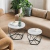 Living Room Tables End Tables Living Room Set Of 2 Mesa De Centro Para Sala Coffee Table And End Table Sets Mesitas Para Sala Coffee Table Set Table - 2 of 4