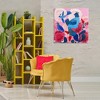 Stupell Industries Folk Birds on Dahlias Canvas Wall Art - 2 of 4