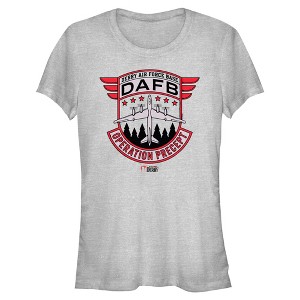 Juniors It: Welcome to Derry Air Force Base Operation Precept Badge T Shirt - 1 of 4