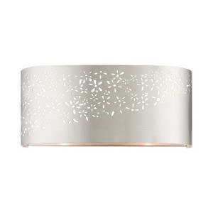 Livex Lighting Noria 2 - Light Vanity in  Brushed Nickel - 1 of 1