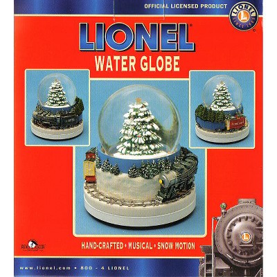 Kurt S. Adler Official Lionel Train Lover Handcrafted Musical Snow Motion Water Globe #H0614