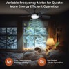 Blitzhome 42" 5-Blade Smart Ceiling Fan with LED Light & Remote Control 6 Speeds for Bedroom Patio - 3 of 4