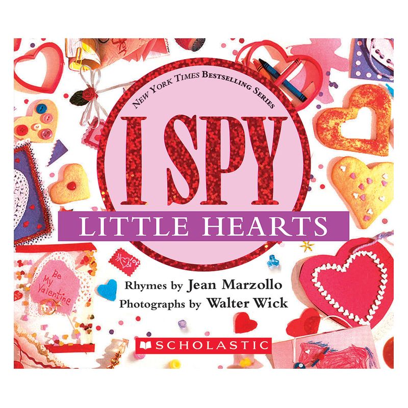 I Spy Little Hearts (with Foil) - by  Jean Marzollo (Board Book), 1 of 2