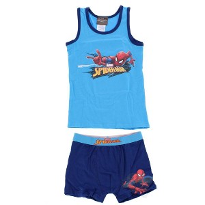 Textiel Trade Boy's Spiderman Tank and Boxer Briefs Underwear Set - 1 of 4