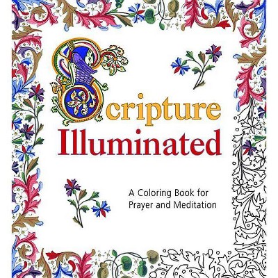 Scripture Illuminated Coloring Book - (Paperback)