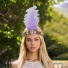 Unique Bargains Women's Tribal Style Feather Headband 1 Pc - 2 of 4