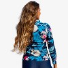 Calypsa Women's Long Sleeve Full-Zip UPF 50+ Nora Swim Top - 2 of 4