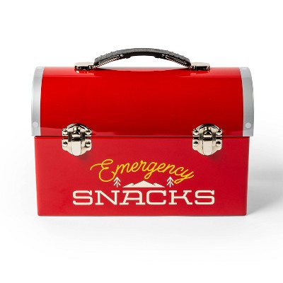 Tween Summer Camp Lunch Boxes Emergency Snacks Red - Bullseye's Playground™