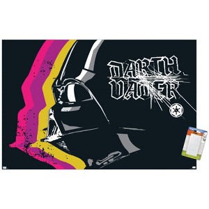 Trends International Star Wars: The Dark Side - Vader Helmet Unframed Wall Poster Prints - 1 of 4