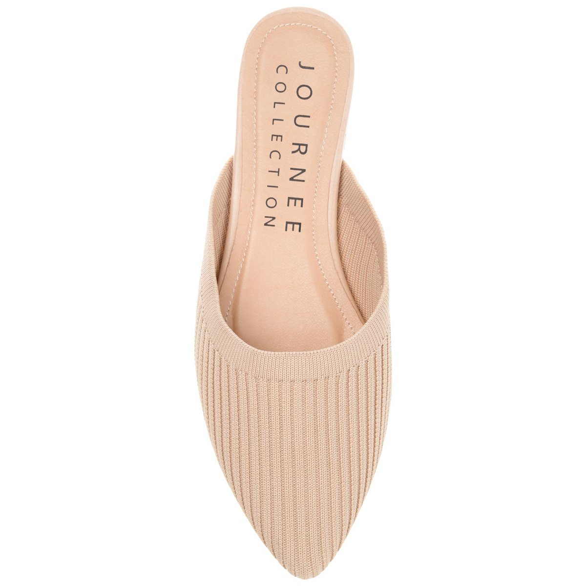 Женские сабо Journee Collection Journee Women's Aniee Mule Flats Beige 10 — фото 4