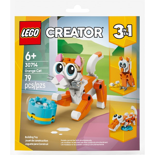 LEGO Creator Gato Naranja 30714 4