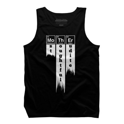 Men's Design By Humans Mother Most Thoughtful Erudite Periodic Table By Yernar Tank Top