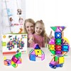 Everplay Magnetic Tiles For Kids, 140PCS Construction STEM Building Blocks Educational Toy - 3 of 4