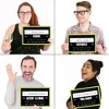 Big Dot of Happiness 90's Throwback - Party Mug Shots - Photo Booth Props 1990s Party Mugshot Signs - 20 Count - 3 of 4