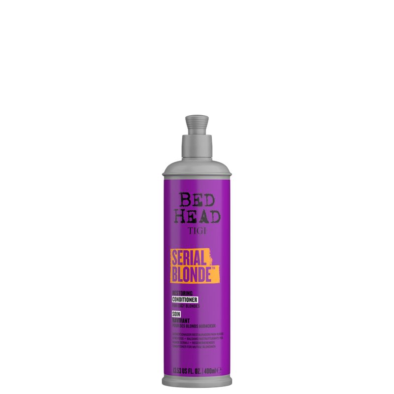 Bed Head by TIGI Serial Blonde Conditioner for Damaged Blonde Hair 13.53 fl oz (Pack of 2), 1 of 5