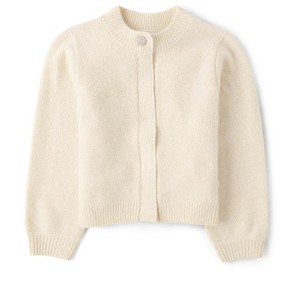 The Children's Place Girls Long Sleeve Shimmer Sweater Cardigan - 1 of 4