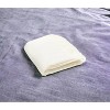 HomeRoots Creamy Milk Soft Acrylic Herringbone Throw Blanket - 2 of 4