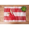 C&F Home Christmas Woven Mélange Placemat Set of 6, 14" x 20" - 2 of 4