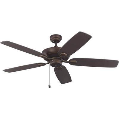 Monte Carlo 52" Colony Max Plus Roman Bronze Damp Rated Ceiling Fan